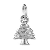 18ct White Gold - Mini Christmas Tree Charm