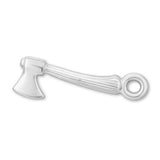 18ct White Gold - Camping Hatchet Charm
