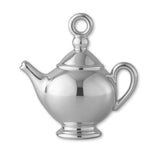 18ct White Gold - Classic Teapot Charm