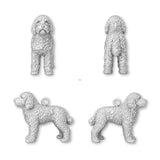 9ct White Gold - Custom Dog Charm