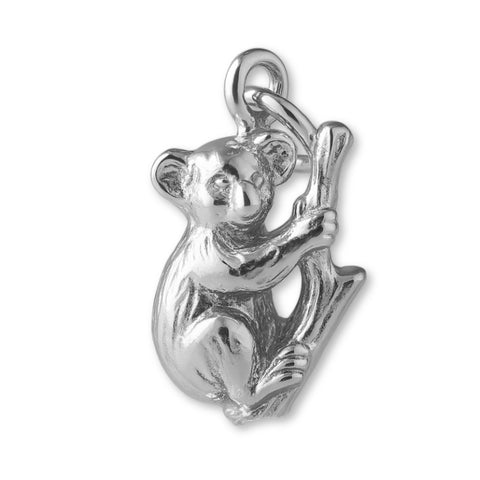 18ct White Gold - Classic Koala Charm