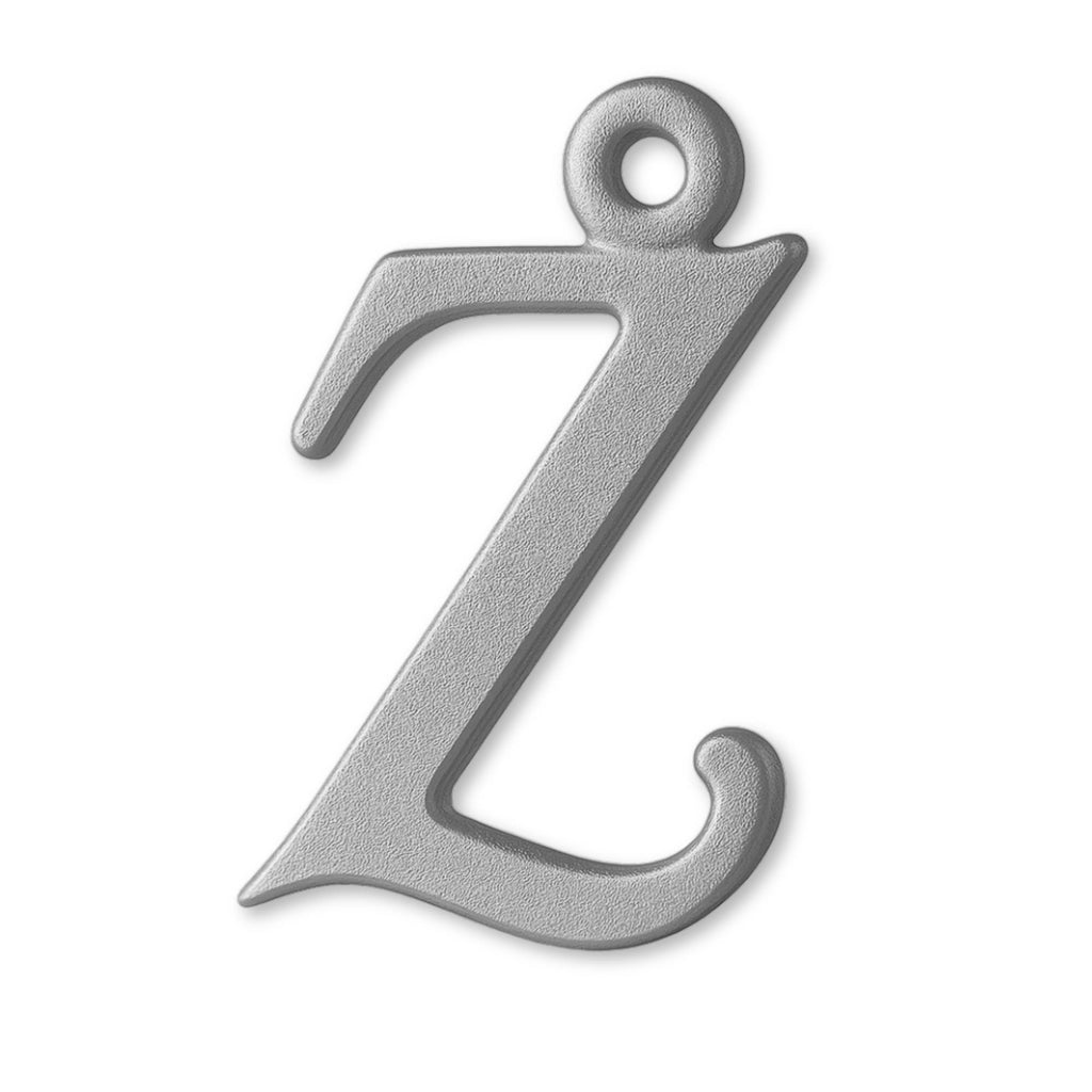 18ct White Gold - Cursive Letter Charm