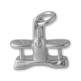 9ct White Gold - Balance Scales Charm