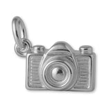 18ct White Gold - SLR Camera Charm