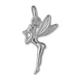 9ct White Gold - Whimsical Fairy Charm