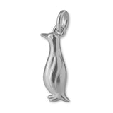 18ct White Gold - Emperor Penguin Charm