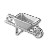 9ct White Gold - Harvest Wheelbarrow Charm