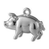 9ct White Gold - Heritage Pig Charm
