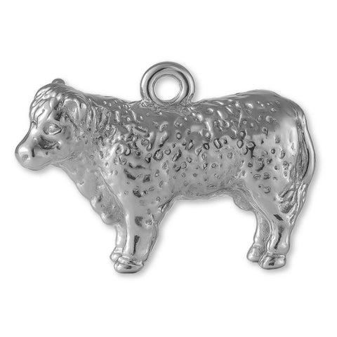 9ct White Gold - Merino Sheep Charm