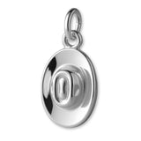 18ct White Gold - Diggers Hat Charm