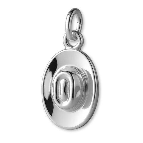 18ct White Gold - Diggers Hat Charm