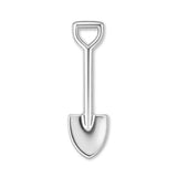 18ct White Gold - Garden Shovel Charm