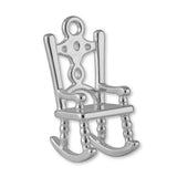 9ct White Gold - Classic Rocking Chair Charm