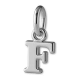 9ct White Gold - Petite Letter Charm
