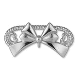 18ct White Gold - Ornate Bow Charm