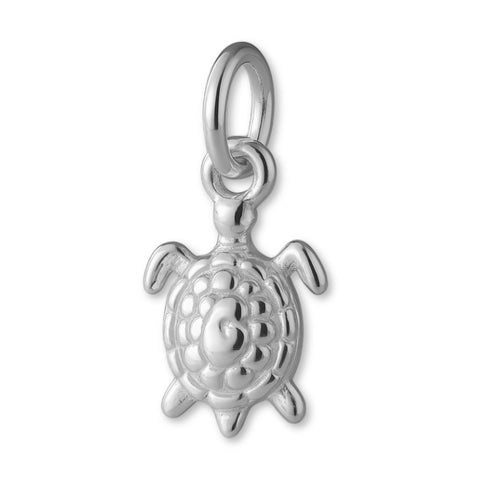 9ct White Gold - Reef Turtle Charm