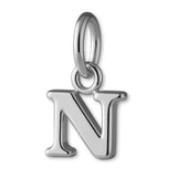 9ct White Gold - Petite Letter Charm