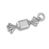 18ct White Gold - Wrapped Candy Charm