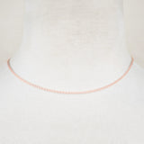18ct Rose Gold - Wheat - Necklace Chain