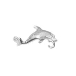 925 Sterling Silver - Dolphin Connector Charm