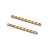 18ct Yellow Gold - Double Notch Earring Posts