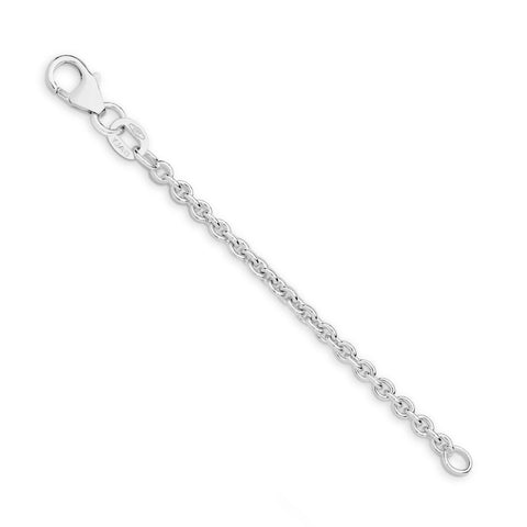 18ct White Gold - Cable - Chain Extender