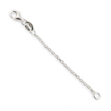 925 Sterling Silver - Diamond Cut Cable - Chain Extender