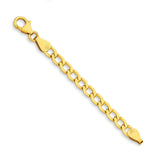 18ct Yellow Gold - New York Curb - Chain Extender