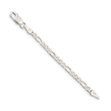 925 Sterling Silver - Figaro 3:1 - Chain Extender