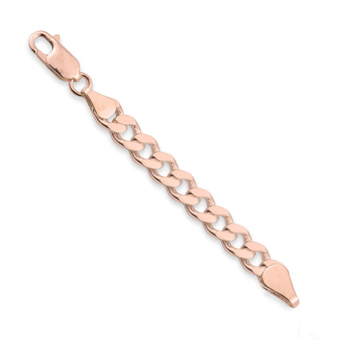 9ct Rose Gold - Cuban Link - Chain Extender