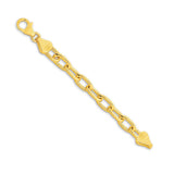 18ct Yellow Gold - Boston Paperclip - Chain Extender