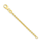 9ct Yellow Gold - Cable - Chain Extender