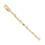 14ct Gold Filled - Figaro Bar - Chain Extender