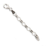 925 Sterling Silver - Oval Belcher - Chain Extender