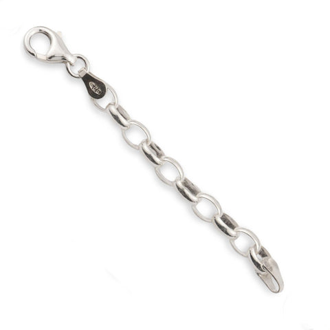 925 Sterling Silver - Oval Belcher - Chain Extender