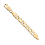 9ct Yellow Gold - Cuban Link - Chain Extender