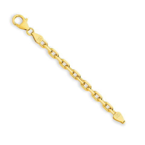 18ct Yellow Gold - Cleveland Cable - Chain Extender