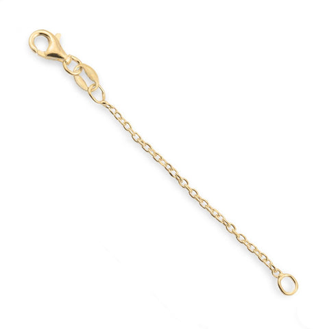 9ct Yellow Gold - Diamond Cut Cable - Chain Extender