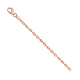 9ct Rose Gold - Cleveland Cable - Chain Extender