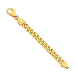 18ct Yellow Gold - Miami Cuban Link - Chain Extender