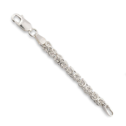 925 Sterling Silver - Byzantine - Chain Extender