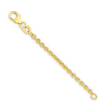 18ct Yellow Gold - Cable - Chain Extender