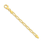 9ct Yellow Gold - Chicago Long Curb - Chain Extender