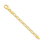 9ct Yellow Gold - Chicago Long Curb - Chain Extender