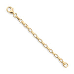 9ct Yellow Gold - Belcher Box - Chain Extender