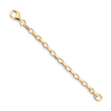 9ct Yellow Gold - Belcher Box - Chain Extender