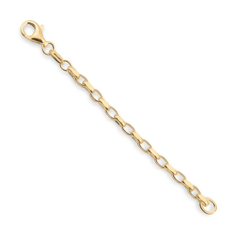 9ct Yellow Gold - Belcher Box - Chain Extender