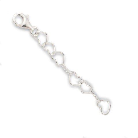 925 Sterling Silver - Heart - Chain Extender