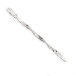 925 Sterling Silver - Singapore Twist - Chain Extender