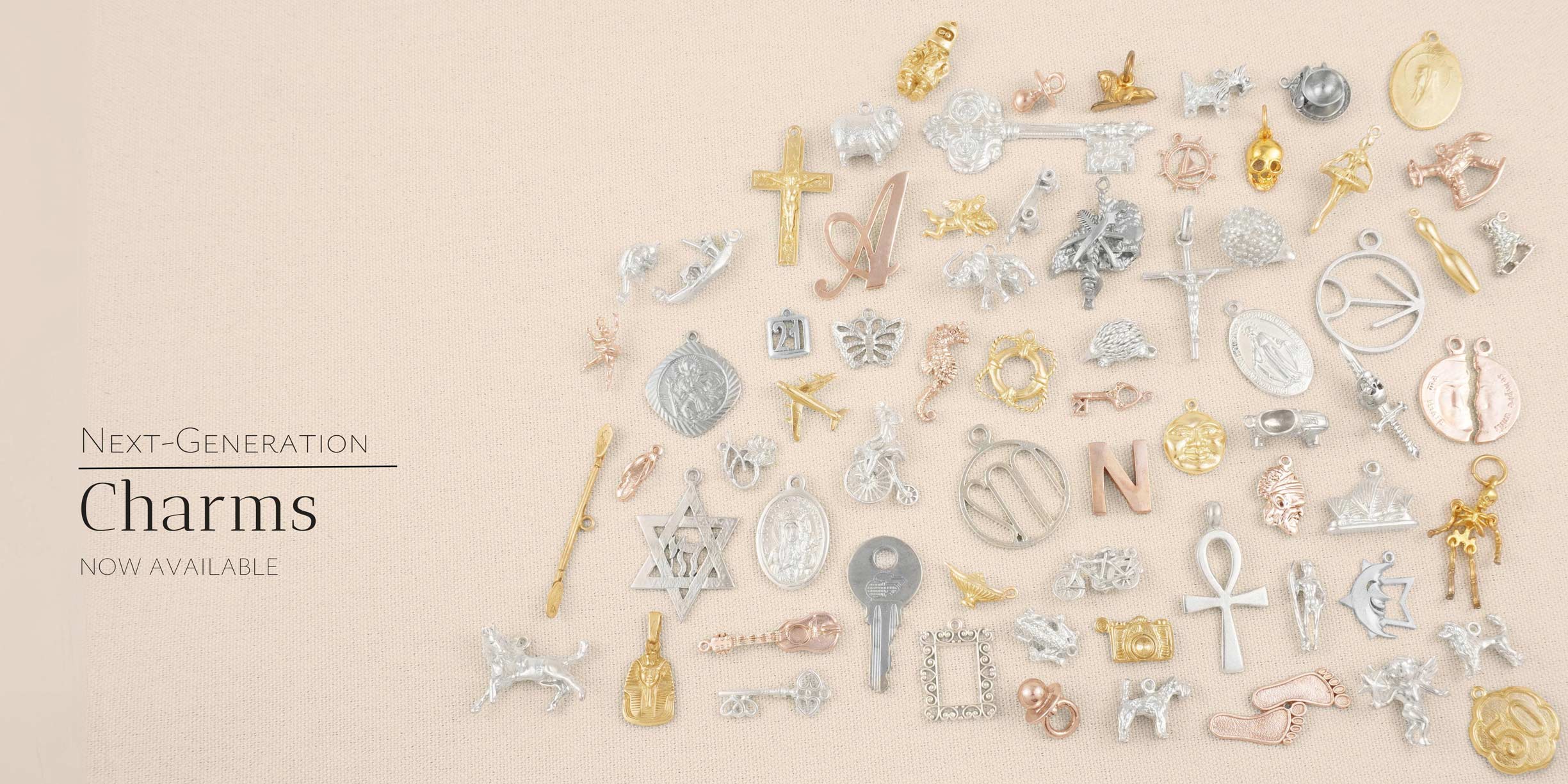 Feature stones including cabochons, diamonds, pearls and purple gold stones for jewellery making